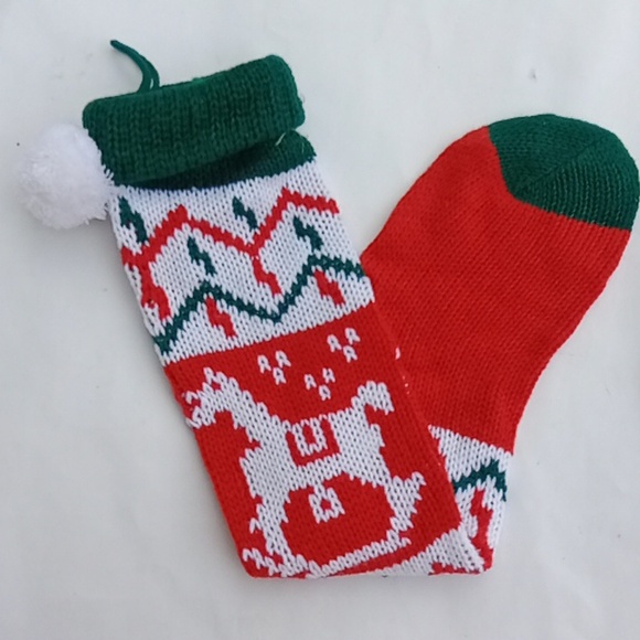 Set Of 2 Vintage Christmas Stocking - Picture 7 of 12